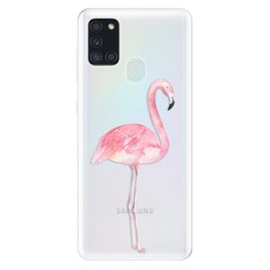 Odolné silikónové puzdro iSaprio - Flamingo 01 - Samsung Galaxy A21s vyobraziť