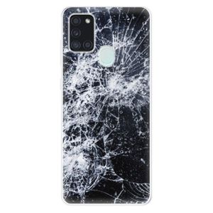 Odolné silikónové puzdro iSaprio - Cracked - Samsung Galaxy A21s vyobraziť
