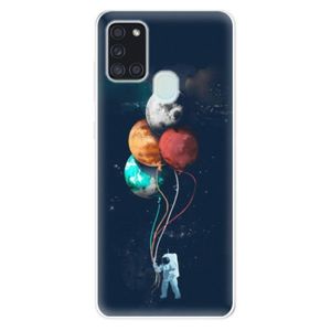 Odolné silikónové puzdro iSaprio - Balloons 02 - Samsung Galaxy A21s vyobraziť