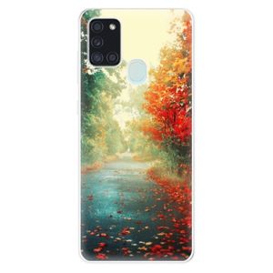 Odolné silikónové puzdro iSaprio - Autumn 03 - Samsung Galaxy A21s vyobraziť