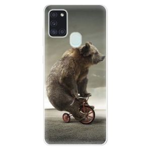 Odolné silikónové puzdro iSaprio - Bear 01 - Samsung Galaxy A21s vyobraziť