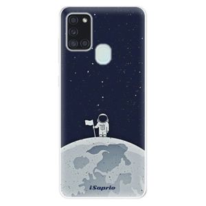 Odolné silikónové puzdro iSaprio - On The Moon 10 - Samsung Galaxy A21s vyobraziť