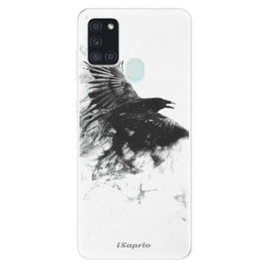 Odolné silikónové puzdro iSaprio - Dark Bird 01 - Samsung Galaxy A21s vyobraziť