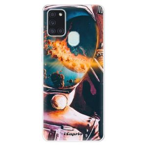 Odolné silikónové puzdro iSaprio - Astronaut 01 - Samsung Galaxy A21s vyobraziť
