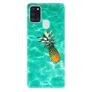 Odolné silikónové puzdro iSaprio - Pineapple 10 - Samsung Galaxy A21s vyobraziť