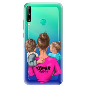 Odolné silikónové puzdro iSaprio - Super Mama - Boy and Girl - Huawei P40 Lite E vyobraziť