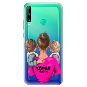 Odolné silikónové puzdro iSaprio - Super Mama - Two Boys - Huawei P40 Lite E vyobraziť