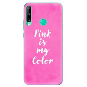 Odolné silikónové puzdro iSaprio - Pink is my color - Huawei P40 Lite E vyobraziť