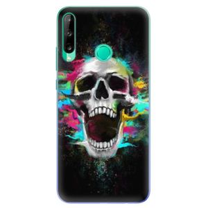 Odolné silikónové puzdro iSaprio - Skull in Colors - Huawei P40 Lite E vyobraziť