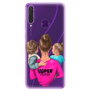 Odolné silikónové puzdro iSaprio - Super Mama - Boy and Girl - Huawei Y6p vyobraziť