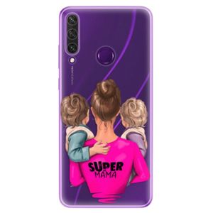 Odolné silikónové puzdro iSaprio - Super Mama - Two Boys - Huawei Y6p vyobraziť