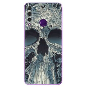 Odolné silikónové puzdro iSaprio - Abstract Skull - Huawei Y6p vyobraziť