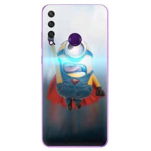 Odolné silikónové puzdro iSaprio - Mimons Superman 02 - Huawei Y6p vyobraziť