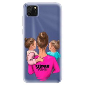 Odolné silikónové puzdro iSaprio - Super Mama - Two Girls - Huawei Y5p vyobraziť