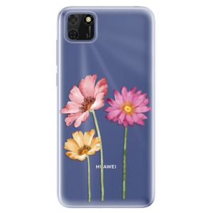 Odolné silikónové puzdro iSaprio - Three Flowers - Huawei Y5p vyobraziť