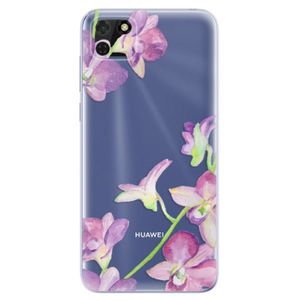 Odolné silikónové puzdro iSaprio - Purple Orchid - Huawei Y5p vyobraziť