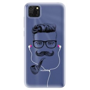 Odolné silikónové puzdro iSaprio - Man With Headphones 01 - Huawei Y5p vyobraziť