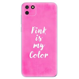 Odolné silikónové puzdro iSaprio - Pink is my color - Huawei Y5p vyobraziť