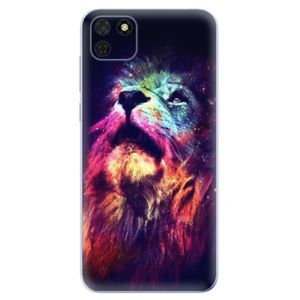Odolné silikónové puzdro iSaprio - Lion in Colors - Huawei Y5p vyobraziť