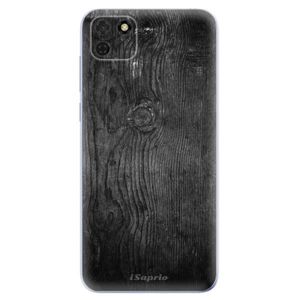 Odolné silikónové puzdro iSaprio - Black Wood 13 - Huawei Y5p vyobraziť