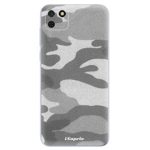 Odolné silikónové puzdro iSaprio - Gray Camuflage 02 - Huawei Y5p vyobraziť