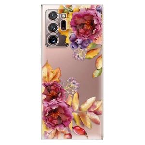 Odolné silikónové puzdro iSaprio - Fall Flowers - Samsung Galaxy Note 20 Ultra vyobraziť