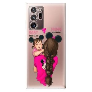 Odolné silikónové puzdro iSaprio - Mama Mouse Brunette and Girl - Samsung Galaxy Note 20 Ultra vyobraziť