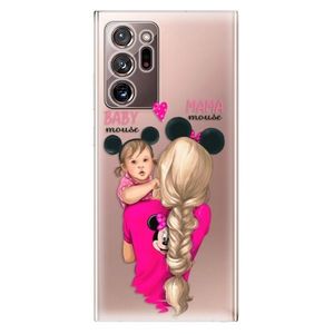 Odolné silikónové puzdro iSaprio - Mama Mouse Blond and Girl - Samsung Galaxy Note 20 Ultra vyobraziť