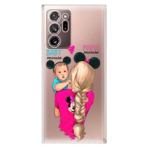Odolné silikónové puzdro iSaprio - Mama Mouse Blonde and Boy - Samsung Galaxy Note 20 Ultra vyobraziť