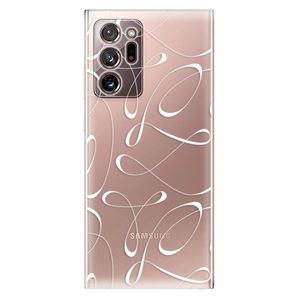Odolné silikónové puzdro iSaprio - Fancy - white - Samsung Galaxy Note 20 Ultra vyobraziť