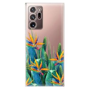 Odolné silikónové puzdro iSaprio - Exotic Flowers - Samsung Galaxy Note 20 Ultra vyobraziť