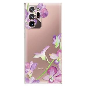 Odolné silikónové puzdro iSaprio - Purple Orchid - Samsung Galaxy Note 20 Ultra vyobraziť