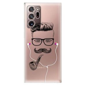 Odolné silikónové puzdro iSaprio - Man With Headphones 01 - Samsung Galaxy Note 20 Ultra vyobraziť
