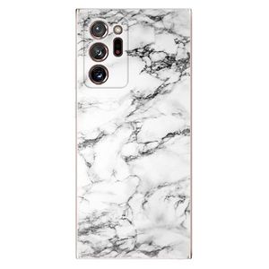 Odolné silikónové puzdro iSaprio - White Marble 01 - Samsung Galaxy Note 20 Ultra vyobraziť