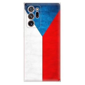 Odolné silikónové puzdro iSaprio - Czech Flag - Samsung Galaxy Note 20 Ultra vyobraziť