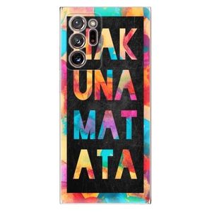 Odolné silikónové puzdro iSaprio - Hakuna Matata 01 - Samsung Galaxy Note 20 Ultra vyobraziť