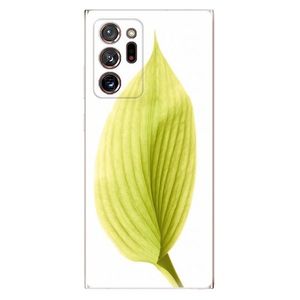 Odolné silikónové puzdro iSaprio - Green Leaf - Samsung Galaxy Note 20 Ultra vyobraziť