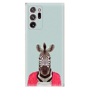 Odolné silikónové puzdro iSaprio - Zebra 01 - Samsung Galaxy Note 20 Ultra vyobraziť