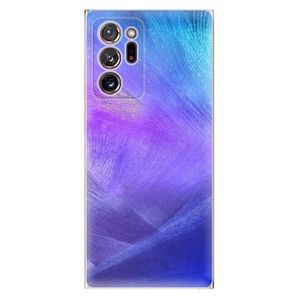Odolné silikónové puzdro iSaprio - Purple Feathers - Samsung Galaxy Note 20 Ultra vyobraziť