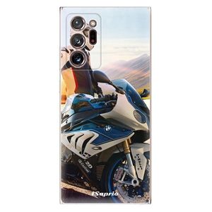 Odolné silikónové puzdro iSaprio - Motorcycle 10 - Samsung Galaxy Note 20 Ultra vyobraziť