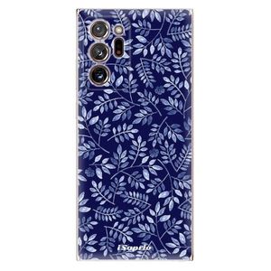 Odolné silikónové puzdro iSaprio - Blue Leaves 05 - Samsung Galaxy Note 20 Ultra vyobraziť