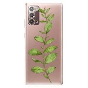 Odolné silikónové puzdro iSaprio - Green Plant 01 - Samsung Galaxy Note 20 vyobraziť