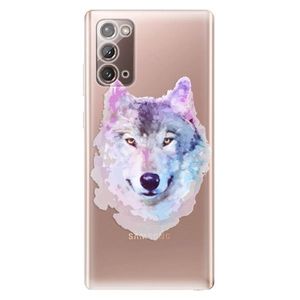 Odolné silikónové puzdro iSaprio - Wolf 01 - Samsung Galaxy Note 20 vyobraziť