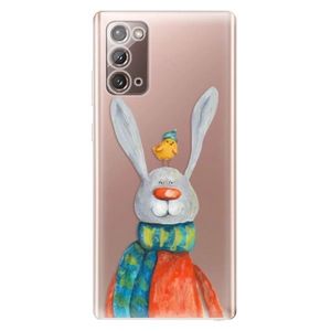 Odolné silikónové puzdro iSaprio - Rabbit And Bird - Samsung Galaxy Note 20 vyobraziť
