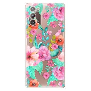 Odolné silikónové puzdro iSaprio - Flower Pattern 01 - Samsung Galaxy Note 20 vyobraziť