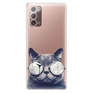 Odolné silikónové puzdro iSaprio - Crazy Cat 01 - Samsung Galaxy Note 20 vyobraziť