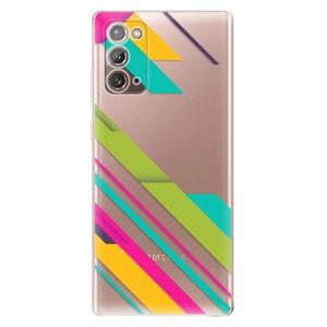 Odolné silikónové puzdro iSaprio - Color Stripes 03 - Samsung Galaxy Note 20 vyobraziť