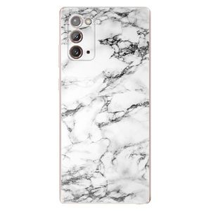 Odolné silikónové puzdro iSaprio - White Marble 01 - Samsung Galaxy Note 20 vyobraziť