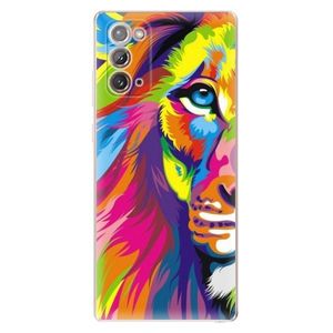 Odolné silikónové puzdro iSaprio - Rainbow Lion - Samsung Galaxy Note 20 vyobraziť