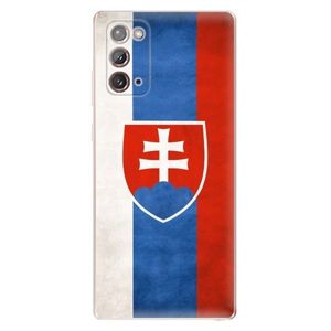 Odolné silikónové puzdro iSaprio - Slovakia Flag - Samsung Galaxy Note 20 vyobraziť
